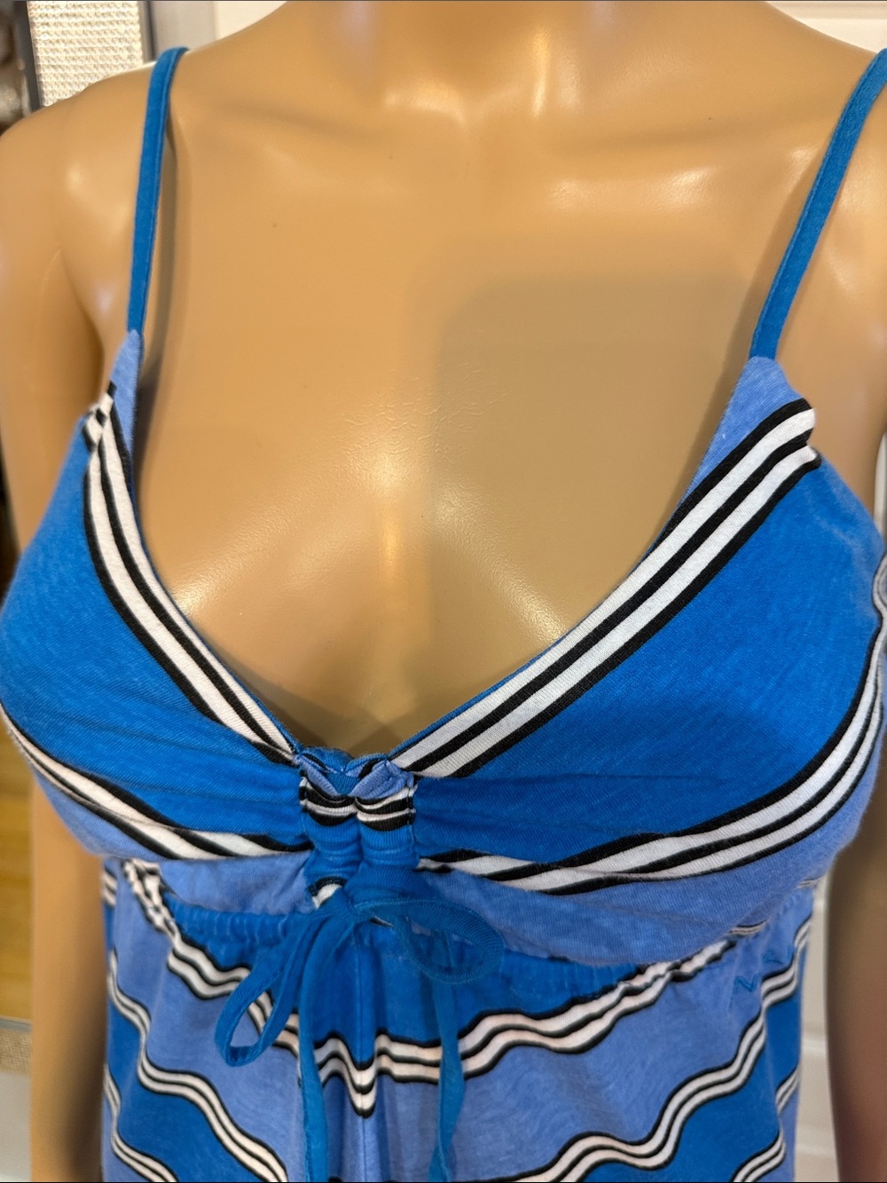 O’Neill Blue Striped Maxi Sundress
